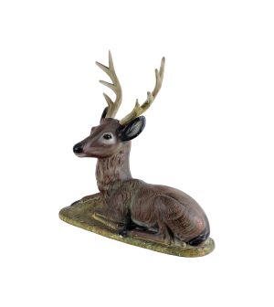 Art Deco Herten Beeld Sculptuur XL Arnova Frankrijk 50cm