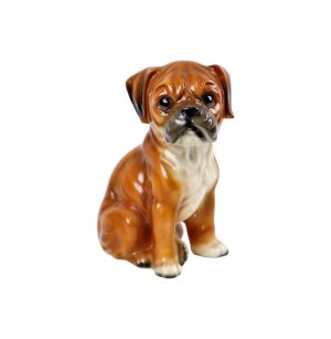 Boxer Puppy Beeld Sculptuur Hond Keramiek Figuurtje 16cm Boxer Puppy Beeld Sculptuur Hond Keramiek Figuurtje 16cm