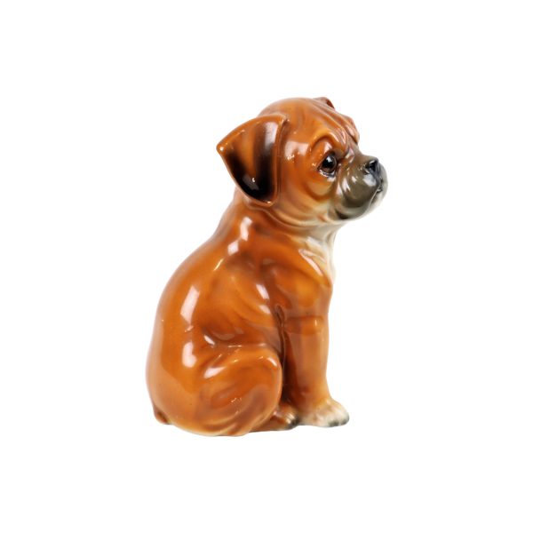 Boxer Puppy Beeld Sculptuur Hond Keramiek Figuurtje 16cm Boxer Puppy Beeld Sculptuur Hond Keramiek Figuurtje 16cm