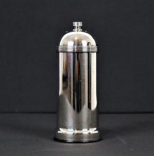 Vintage Maestri Pepervat Verzilverd op Messing Jaren 80 Italy