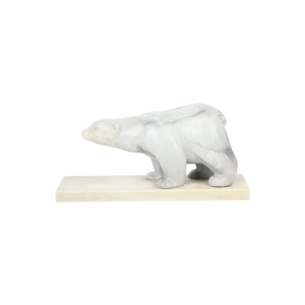 IJsbeer Beeld Sculptuur Hars Pearlite Marblecraft Canada 24cm