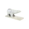 IJsbeer Beeld Sculptuur Hars Pearlite Marblecraft Canada 24cm