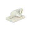Vintage Walrus Beeld Sculptuur Hars Pearlite Marblecraft Canada 12cm
