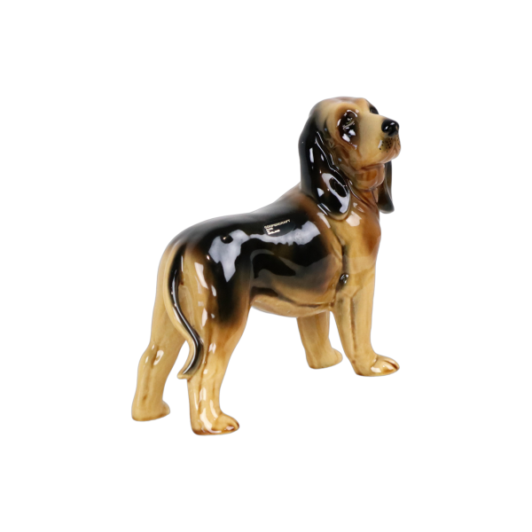 Beeld Sculptuur Bloedhond Coopercraft Hond Made England Keramiek 22cm Beeld Sculptuur Bloedhond Coopercraft Hond Made England Keramiek 22cm