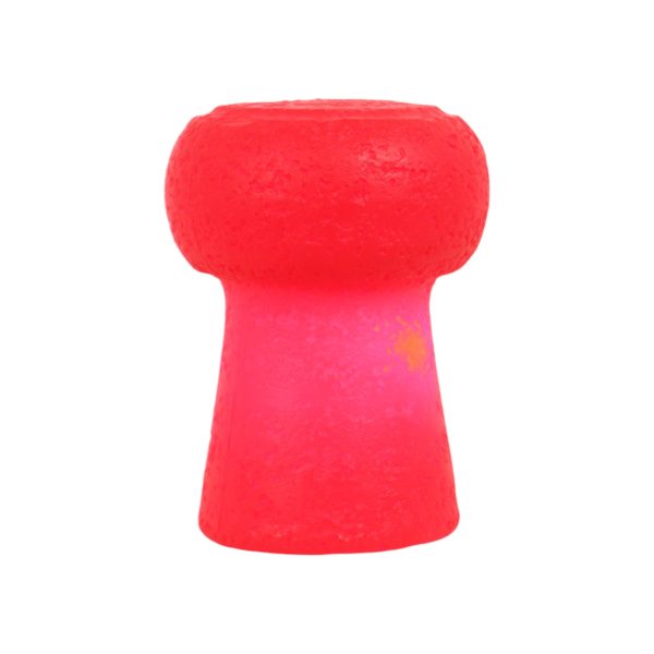 Rode Pop Art Tafellamp Champagnekurk Petit Bouchon Design