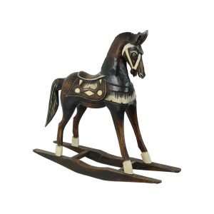 Vintage Frans Schommelpaard Wip Hobbelpaard Hout Jaren 70