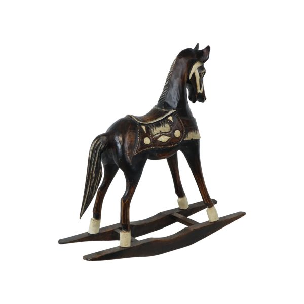 Vintage Frans Schommelpaard Wip Hobbelpaard Hout Jaren 70