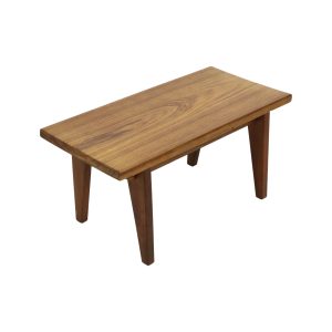 Vintage Massief Teak Houten Bijzettafel Plantentafel Sixties Vintage Massief Teak Houten Bijzettafel Plantentafel Sixties