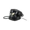 Vintage Zwarte Telefoon Draaischijf Kiesschijf ATEA Bakeliet 1960