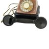 Oude Draaischijf Telefoon Rood Koper Bakeliet KTAS Jaren 30