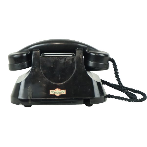 Zware Oude Draaischijf Telefoon Metaal Bakeliet ATEA Type 1949