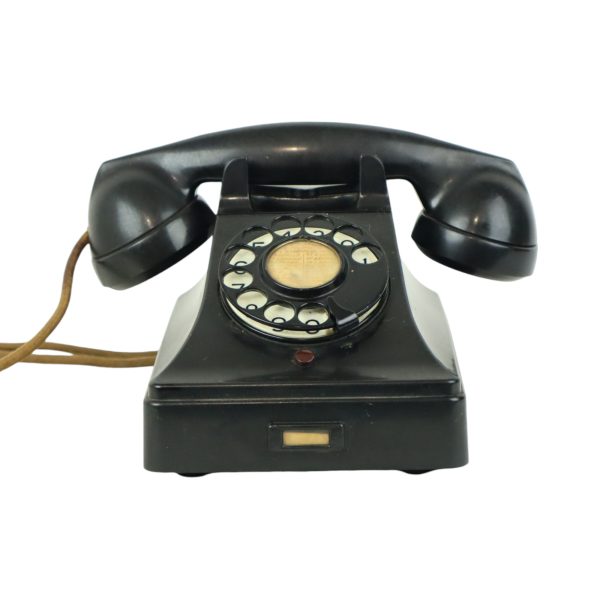 Oude Draaischijf Telefoon 1956 Bakeliet Bell Company 2749-RB