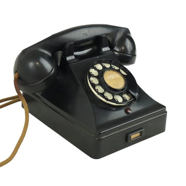 Oude Draaischijf Telefoon 1956 Bakeliet Bell Company 2749-RB