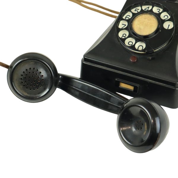 Oude Draaischijf Telefoon 1956 Bakeliet Bell Company 2749-RB