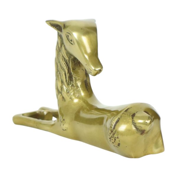 Herten Beeld Sculptuur Koper Messing Liggend Hert Sarreid Ltd