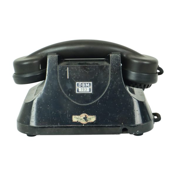 Oude Militaire Telefoon Metaal Bakeliet ATEA Type 1949 Oude Militaire Telefoon Metaal Bakeliet ATEA Type 1949