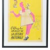 Vintage Ingelijste Poster Loterie Nationale France Fifties Reclame M. Pineau