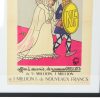 Vintage Ingelijste Poster Loterie Nationale France Fifties Reclame Jean Effel