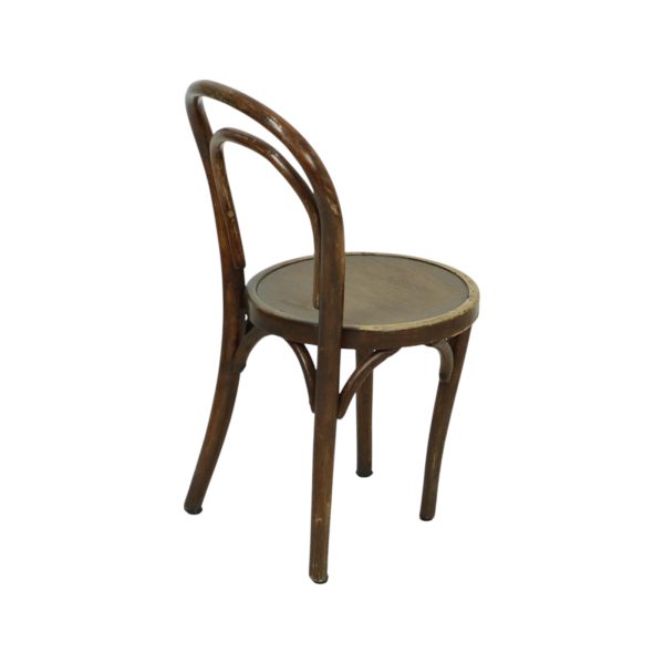Vintage Massief Houten Kinderstoel Thonet Stijl