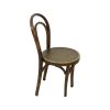 Vintage Massief Houten Kinderstoel Thonet Stijl