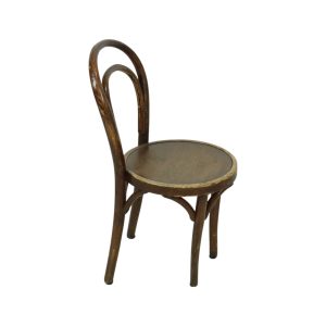 Vintage Massief Houten Kinderstoel Thonet Stijl