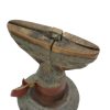 Vintage Kuba Ikul Metalen Ceremonieel Mes Kort Zwaard Congo