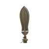Vintage Kuba Ikul Metalen Ceremonieel Mes Kort Zwaard Congo