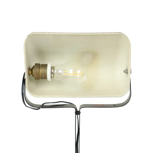Art Deco Bureaulamp Notarislamp Erpe Model 52 Smeedijzer Bakeliet