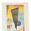 Offset Lithografie Wassily Kandinsky Gebogene Spitze 1924 Achenbach Art Edition