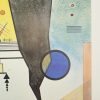 Offset Lithografie Wassily Kandinsky Gebogene Spitze 1924 Achenbach Art Edition