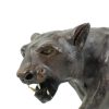 Mid Century Lederen Panter Beeld Liberty of London 43cm