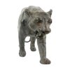 Mid Century Lederen Panter Beeld Liberty of London 43cm