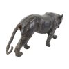 Mid Century Lederen Panter Beeld Liberty of London 43cm
