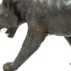 Mid Century Lederen Panter Beeld Liberty of London 43cm