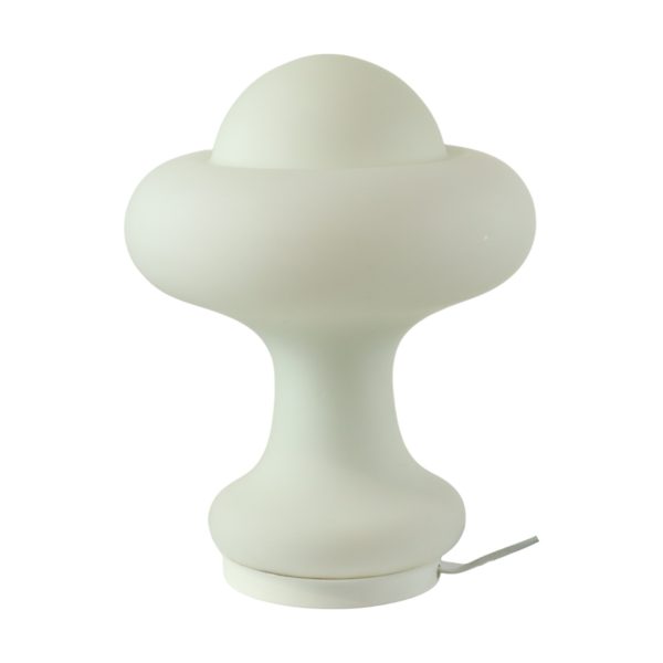 Mushroom Design Lamp Frosted Glass Mat Space Age Peill & Putzler