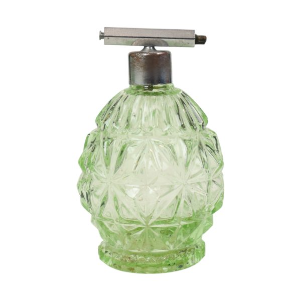 Groene Kristallen Toiletset Boudoirset Art Deco Stijl Parfum
