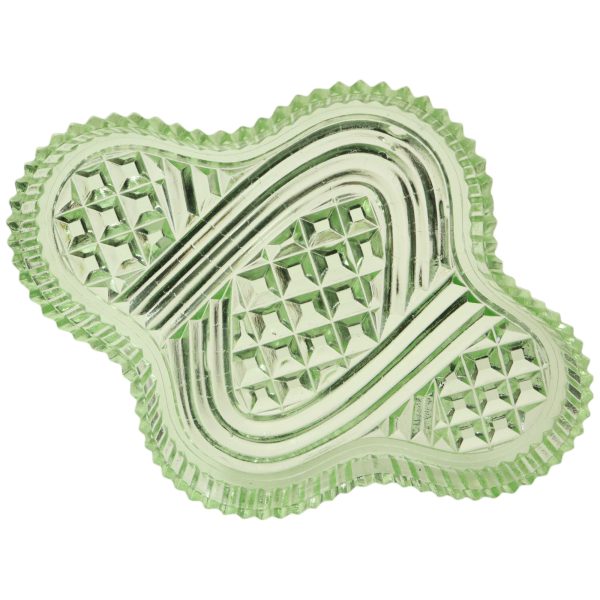 Groene Kristallen Toiletset Boudoirset Art Deco Stijl Parfum