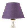 Empire Tafellamp Geslepen Kristal Diamantpatroon Verguld Brons