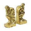 Italiaanse Messing Boekensteunen De Denker Rodin Regina 18cm Italiaanse Messing Boekensteunen De Denker Rodin Regina 18cm