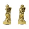 Italiaanse Messing Boekensteunen De Denker Rodin Regina 18cm Italiaanse Messing Boekensteunen De Denker Rodin Regina 18cm