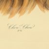 Vintage Ingelijste Kleuren Ets Hond Chow Chow Gesigneerd