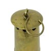 Oude Messing Mijnwerkerslamp Memorabilia Mijn 26cm
