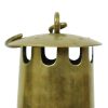 Oude Messing Mijnwerkerslamp Memorabilia Mijn 26cm