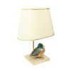 Artiflex Eend Lamp Design Messing Hars Travertin Malevolti