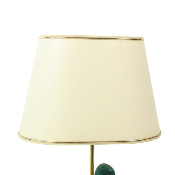 Artiflex Eend Lamp Design Messing Hars Travertin Malevolti