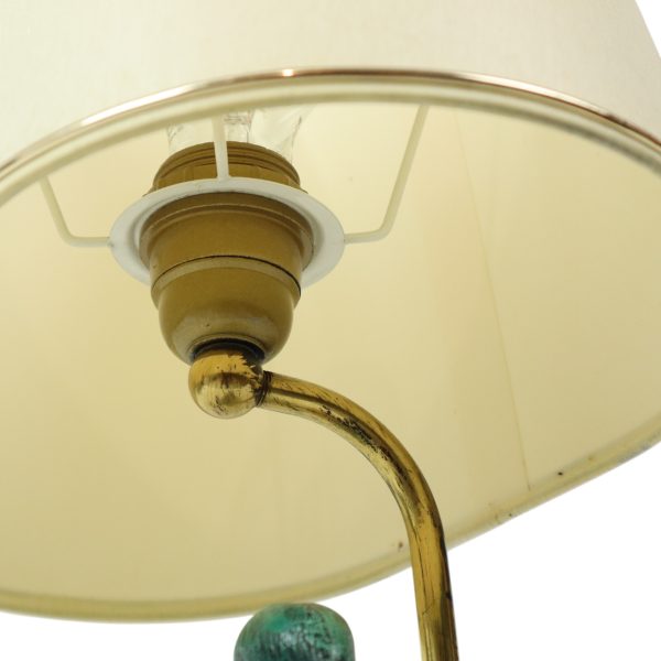 Artiflex Eend Lamp Design Messing Hars Travertin Malevolti