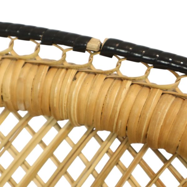 Grote Pauwstoel Rotan Emanuelle Stoel XL Boho Stijl 149cm
