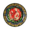 Fruitschaal XL Kunst Keramiek Wanddecoratie Druppelglazuur