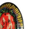 Fruitschaal XL Kunst Keramiek Wanddecoratie Druppelglazuur