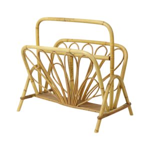Franse Rotan Lectuurbak Magazinerek Boho Stijl Sixties